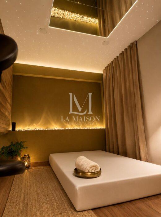 Sala de atendimento no La Maison Spa Campo Grande
