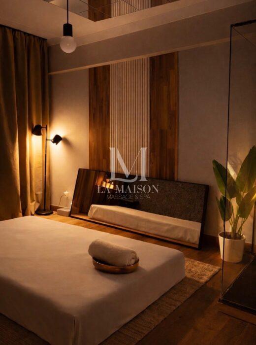 Sala de atendimento no La Maison Spa Campo Grande