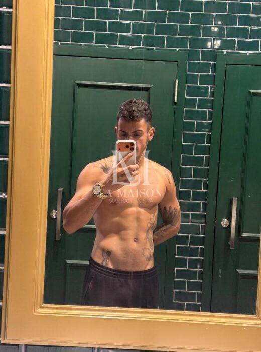Massagista Erik no La Maison Spa Lisboa